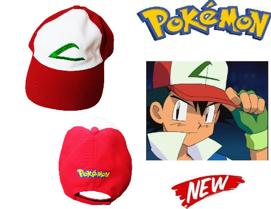 Pokemon Ash Ketchum Cap